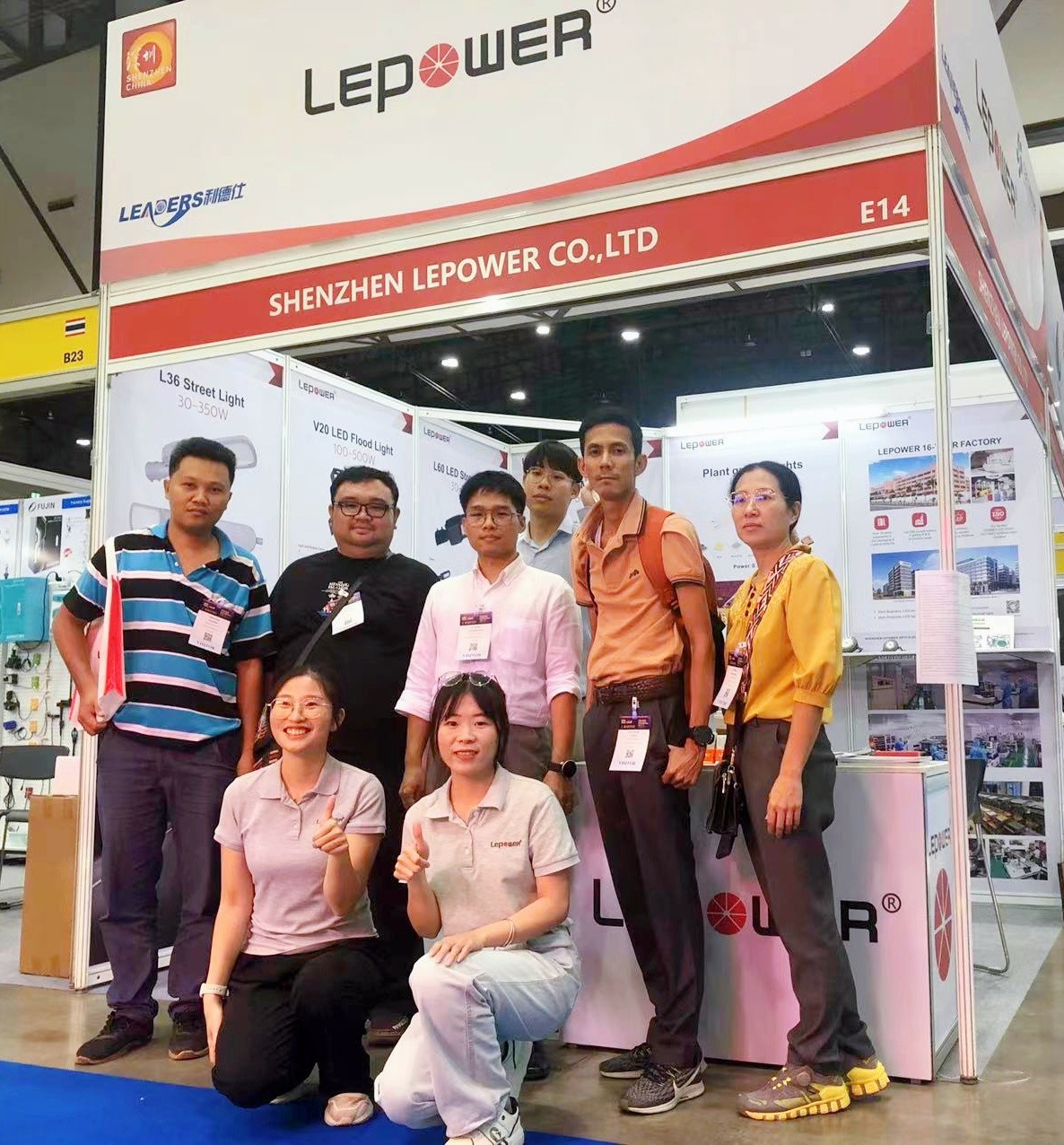 展会 I 立洋光电闪耀泰国国际照明展，引领智能照明新风尚！